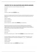MASTERY TEST 02 GEAS QUESTIONS AND VERIFIED ANSWERS