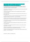 ASEP SPORT FIRST AID MAIN EXAM TEST 2025&sol;2026 QUESTIONS WITH SOLUTIONS GRADED A&plus;