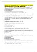 BARNEY FLETCHER REAL ESTATE EXAM SCRIPT 2025&sol;2026 QUESTIONS WITH SOLUTIONS GRADED A&plus;