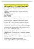 BARNEY FLETCHER REAL ESTATE EXAM STUDY GUIDE 2025&sol;2026 QUESTIONS WITH SOLUTIONS GRADED A&plus;