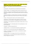 BARNEY FLETCHER REAL ESTATE TEST PAPER 2025&sol;2026 QUESTIONS WITH SOLUTIONS GRADED A&plus;