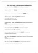 EADP 3010 EXAM 1 2025 QUESTIONS AND ANSWERS