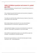 NURS 110 Midterm questions and answers A&plus; graded pass 100&percnt;