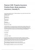 Pearson VUE&colon; Property Insurance Practice Exam&comma; Study questions insurance&comma; Casualty FL NEWEST 2025&sol;2026 ACTUAL EXAM COMPLETE QUESTIONS AND CORRECT DETAILED ANSWERS &lpar;VERIFIED ANSWERS&rpar; &vert;ALREADY GRADED A&plus;&vert;&vert;BRAND NEW&excl;&excl;