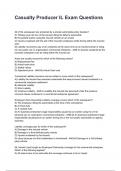 Casualty Producer IL Exam Questions NEWEST 2025&sol;2026 ACTUAL EXAM COMPLETE QUESTIONS AND CORRECT DETAILED ANSWERS &lpar;VERIFIED ANSWERS&rpar; &vert;ALREADY GRADED A&plus;&vert;&vert;BRAND NEW&excl;&excl;