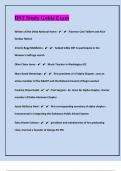 DST Study Guide Exam Questions With High Expert Correct Answers