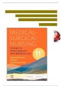 TEST BANK for Medical-Surgical Nursing: Concepts for Clinical Judgment and Collaborative Care 11th Edition by Donna D. Ignatavicius, All chapters 1 - 74>Download as Pdf File< UPDATED 2025