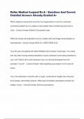 Relias Medical Surgical Rn A &vert; Questions And Correct Detailed Answers Already Graded A&plus;