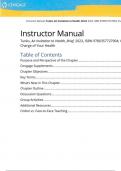 Solutions Manual&comma; Summaries&colon; An Invitation to Health&comma; Brief Edition&comma;Tunks&comma;12e   &lpar;2025 update&rpar; 