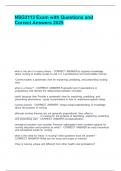 NSG2113 Exam with Questions and Correct Answers 2025&period;
