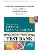 Test Bank For Little and Falace's Dental Management of the Medically Compromised Patient&comma; 10th Edition by Craig Miller&comma; Complete Chapters 1 - 30&comma; Updated Newest Version
