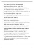 MK1 SWE QUESTIONS AND ANSWERS