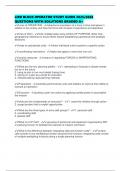 LIRR BLOCK OPERATOR STUDY GUIDE 2025&sol;2026 QUESTIONS WITH SOLUTIONS GRADED A&plus;