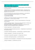 MARYVILLE NURS 611 PATHO 2025&sol;2026 QUESTIONS WITH SOLUTIONS GRADED A&plus;