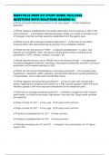 MARYVILLE NURS 611 STUDY GUIDE 2025&sol;2026 QUESTIONS WITH SOLUTIONS GRADED A&plus;