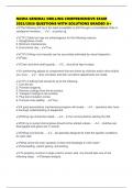 NGWA GENERAL DRILLING COMPREHENSIVE EXAM 2025&sol;2026 QUESTIONS WITH SOLUTIONS GRADED A&plus;