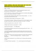 NGWA GENERAL DRILLING CORE EXAM TEST 2025&sol;2026 QUESTIONS WITH SOLUTIONS GRADED A&plus;