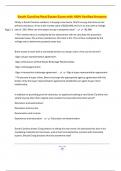 South Carolina Real Estate Exam with 100&percnt; Verified Answers