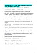 TCFP FIRE OFFICER 3 CORE EXAM 2025&sol;2026 QUESTIONS WITH SOLUTIONS GRADED A&plus;