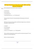 NC Real Estate Exam Questions with 100&percnt; Verified Answers Graded A&plus;