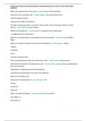 Florida Civic Literacy Exam &lpar;FCLE&rpar; Questions and Detailed Answers Latest Version&vert; 2025 LATEST UPDATED