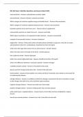 NSC 232 Exam 4 Nutrition Questions and Answers Rated 100&percnt;