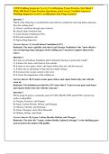 CWB Welding Inspector Level 1 Certification Exam Practice Test Bank 2 With 300 Real Exam Practice Questions and Correct Verified Answers&vert; Welding Inspector Level 1 certification Test Prep &lpar;Latest&excl;&rpar;