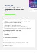 TEST BANK FOR Hamric and Hanson's Advanced Practice Nursing 6tḣ Edition by Mary Fran Tracy&comma; Eileen T&period;  O'Grady All Chapters 1-24 Complete
