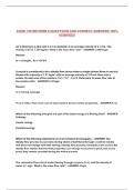 ENGR 130 MIDTERM 2 QUESTIONS AND CORRECT ANSWERS 100&percnt; VERIFIED&excl;&excl;