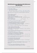 HESI RN Health Assessment Questions with Verified Answers 2025-2026 Update&period;