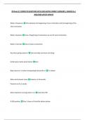 OB Exam 2&vert; COMPLETE QUESTIONS WITH 100&percnt; RATED CORRECT ANSWERS &vert; GRADED A&plus;&vert;  2025&sol;2026 LATEST UPDATE 