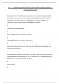 OB Exam 1&vert; COMPLETE QUESTIONS WITH 100&percnt; RATED CORRECT ANSWERS &vert; GRADED A&plus;&vert;  2025&sol;2026 LATEST UPDATE 