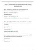 OB Midterm&vert; COMPLETE QUESTIONS WITH 100&percnt; RATED CORRECT ANSWERS &vert; GRADED A&plus;&vert;  2025&sol;2026 LATEST UPDATE 