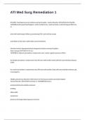 ATI Med Surg Remediation 1