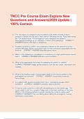 TNCC Pre Course Exam Explore New Questions and Answers&vert;2025 Update &vert; 100&percnt; Correct&period;