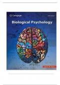 Test Bank For Biological Psychology&comma; 14th Edition&comma; James W&period; Kalat &vert;&vert; Complete Guide A&plus;&vert;&vert;Latest Update 2024