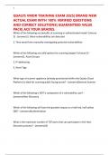 QUALYS VMDR TRAINING EXAM 2025&vert; BRAND NEW ACTUAL EXAM WITH 100&percnt; VERIFIED QUESTIONS AND CORRECT SOLUTIONS&vert; GUARANTEED VALUE PACK&vert; ACE YOUR GRADES&period;
