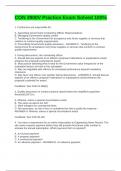 CON 3900V Practice Exam Solved 100&percnt;