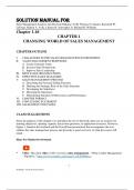 Solution Manual For Sales Management Analysis and Decision Making 11th Edition By Thomas N&period; Ingram&comma; Raymond W&period; LaForge&comma; Ramon A&period; Avila&comma; Charles H&period; Schwepker Jr&comma; Michael R&period; Williams