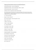 IR Spectroscopy Exam Questions and Answers Latest Update 2025 Rated A&plus;