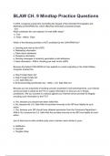 BLAW CH&period; 9 Mindtap Practice Questions and answers graded A&plus; 2025&sol;2026