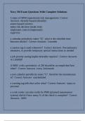 Navy 3M Exam Questions With Complete Solutions
