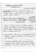 Class notes History  India and the Contemporary World-II- Making of a Global World