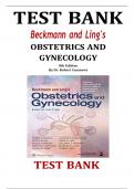 &lbrack;INSTANT DOWNLOAD PDF&rsqb; COMPLETE TEST BANK Beckmann and Ling's OBSTETRICS AND  GYNECOLOGY 8th Edition By Dr&period; Robert Casanova ISBN&colon;  978-1496353092