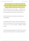 TEXAS WASTEWATER CLASS A  200 REAL EXAM  NEWEST 2025 ACTUAL EXAM COMPLETE  QUESTIONS AND CORRECT DETAILED ANSWERS &lpar;VERIFIED ANSWERS&rpar; &vert;100&percnt; GUARANTEED PASS&excl;&excl;