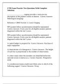 CTR Exam Practice Test Questions With Complete Solutions