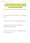 3CX BASIC CERTIFICATION EXAM  105 MOSTLY TESTED REAL EXAM QUESTIONS WITH 100&percnt; RATED CORRECT ANSWERS 2025 LATEST UPDATED ALREADY GRADED A&plus;