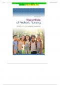 Test bank for essentials of pediatric nursing 5th edition by Kyle & Carman &sol;ALL CHAPTERS 1-29
