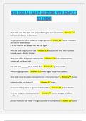 NTRI 2000 AU EXAM 2 QUESTIONS WITH COMPLETE SOLUTIONS&period;