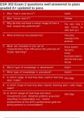 ESR 303 Exam 2 questions well answered to pass graded A&plus; updated to pass